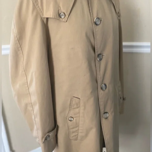 Christian Dior Monsieur Tan Trench Coat- Size Medium/40R